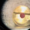 Microphotography of the gem side of a part by bird precision